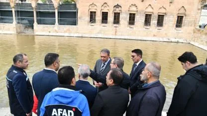 Vali Şıldak Balıklıgöl’de incelemelerde bulundu