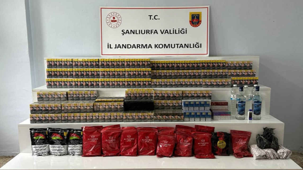 Viranşehir’de kaçakçılık operasyonu: 34 şahsa adli işlem