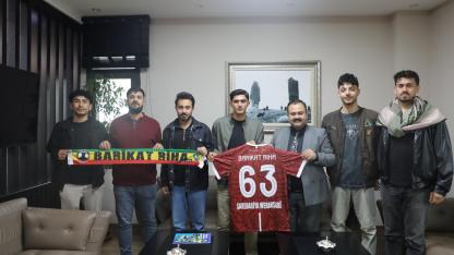 Amedspor Barikat Rıha Taraftar Grubu’ndan Eş Başkan İnan’a ziyaret