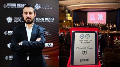 Dr. Mehmet Uluç’un ‘Saç’ filmine birincilik ödülü