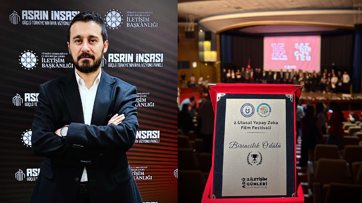 Dr. Mehmet Uluç’un ‘Saç’ filmine birincilik ödülü