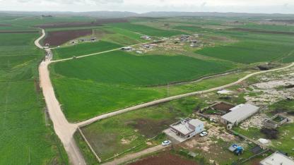 Eyyübiye kırsalında yollar daha güvenli oluyor