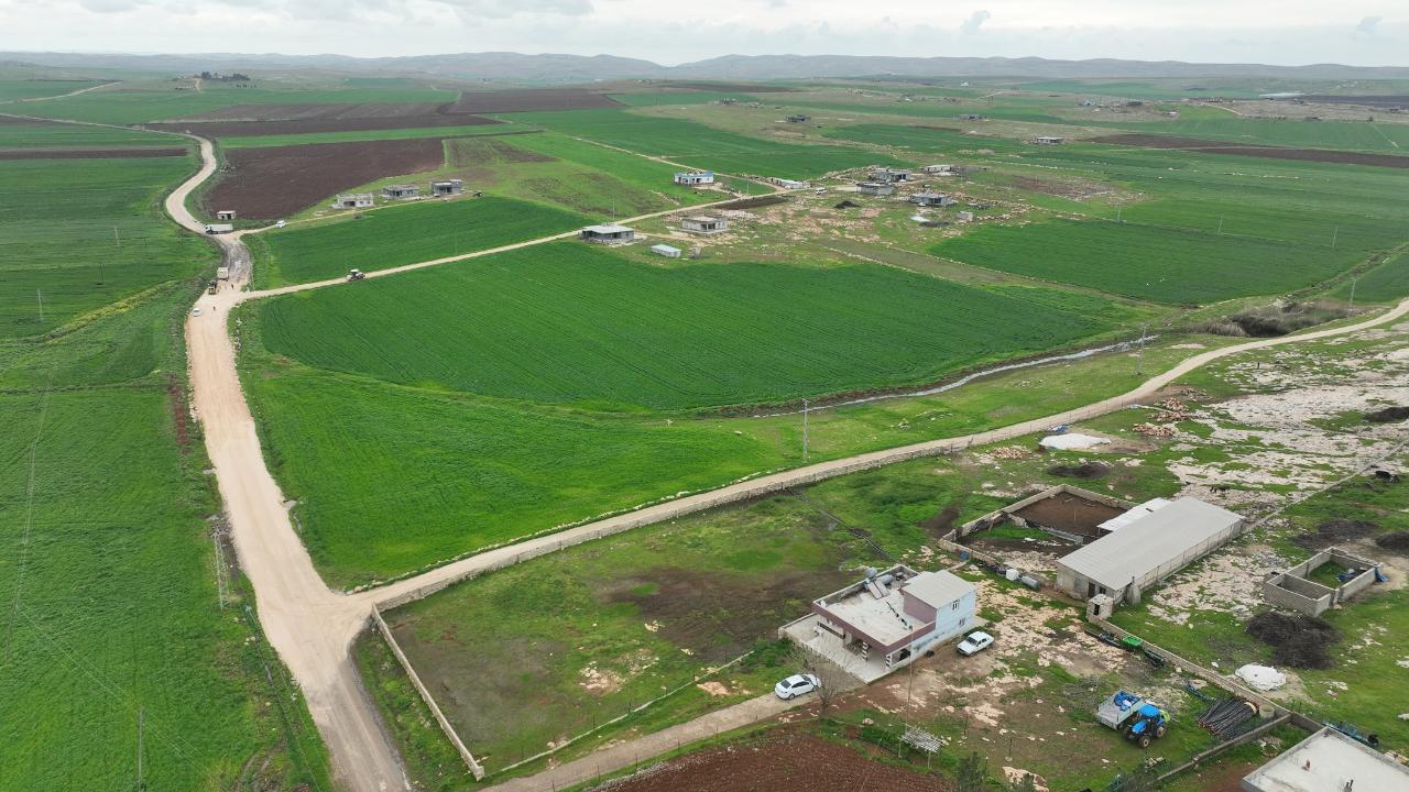 Eyyübiye kırsalında yollar daha güvenli oluyor