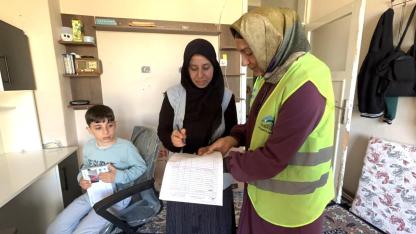 Eyyübiye’de yetimin yüzü gülüyor