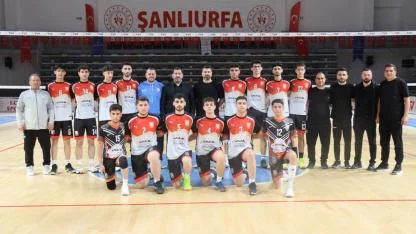 Şanlıurfa Büyükşehir Belediyesi Genç Erkekler Voleybol Takımı filede iddialı