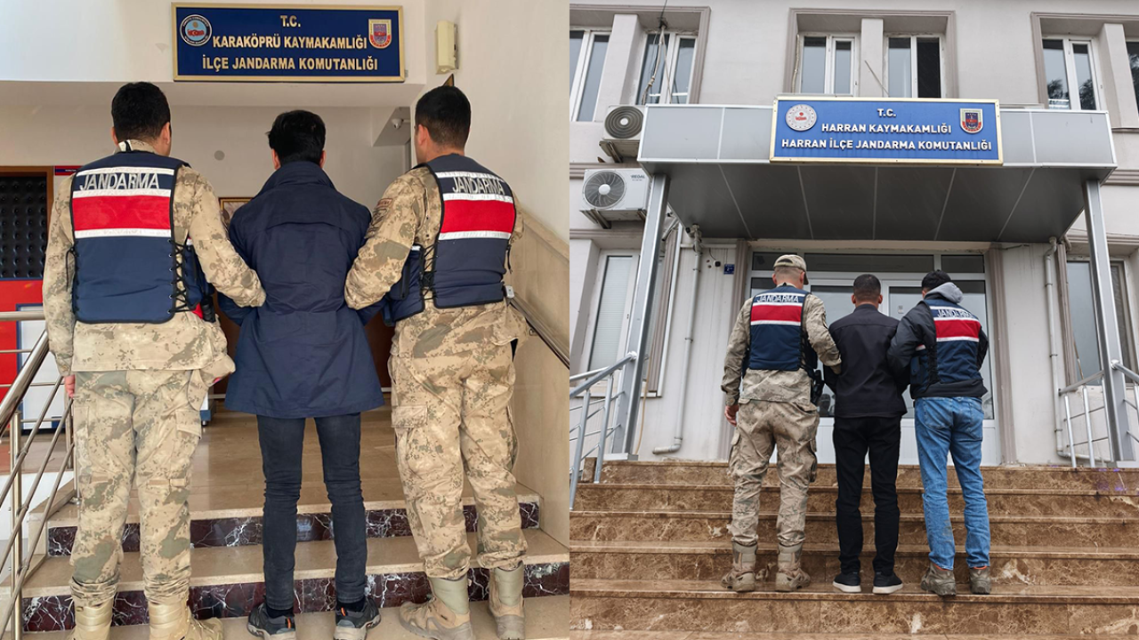 Şanlıurfa’da hakkında kesinleşmiş hapis cezası bulunan 2 şahıs yakalandı