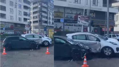 Şanlıurfa'da iki otomobil çarpıştı: Yaralılar var
