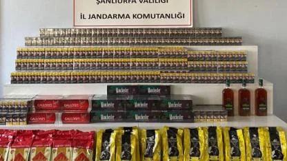 Şanlıurfa’da jandarmadan kaçakçılık operasyonu: 15 şahsa adli işlem