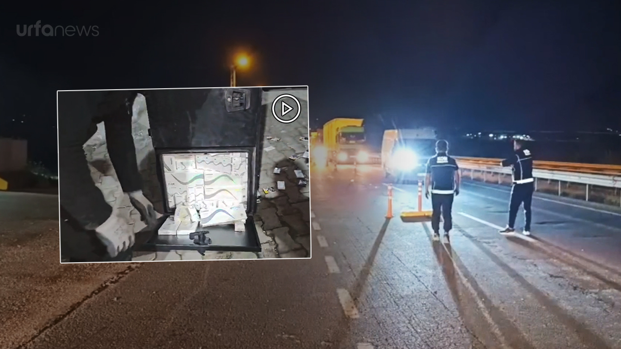 Şanlıurfa'da kaçakçılık operasyonu: Tutuklamalar var