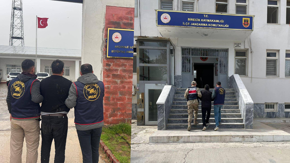 Şanlıurfa’da kesinleşmiş hapis cezası bulunan 2 şahıs yakalandı