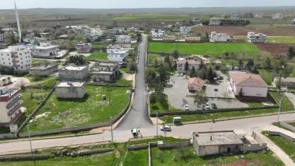 Şanlıurfa’da modern grup yolunda asfalt çalışmaları tamamlandı