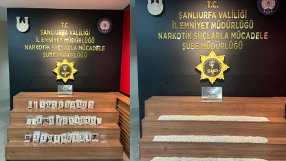 Şanlıurfa’da narkotik operasyonu: 34 bin captagon hap ele geçirildi
