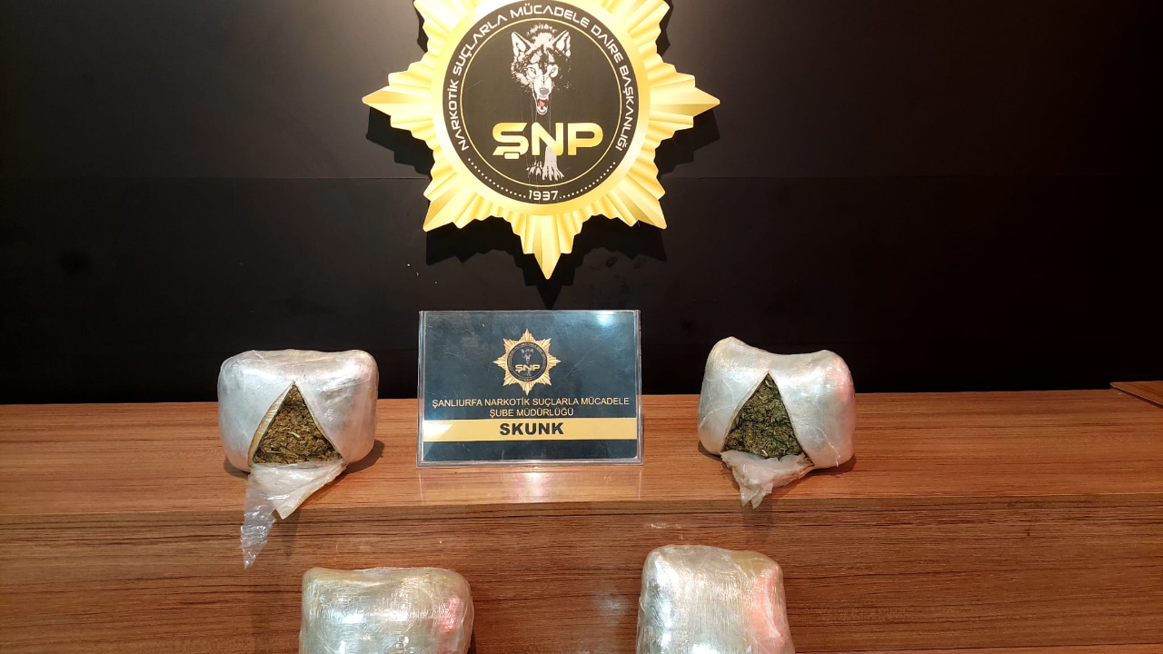 Şanlıurfa’da uyuşturucu tacirleri kıskıvrak yakalandı