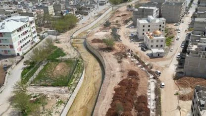 Selde zarar gören parklar yeniden yapılıyor