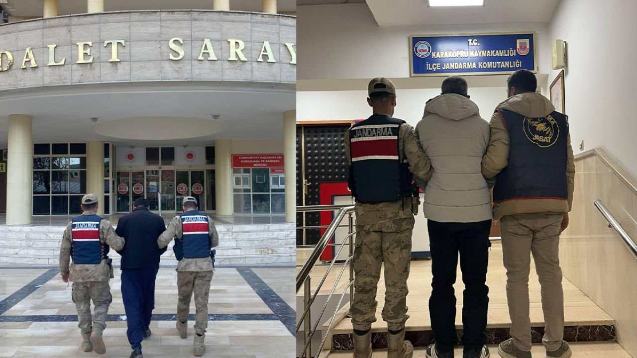 Şanlıurfa’da jandarmadan operasyon: 2 hükümlü yakalandı