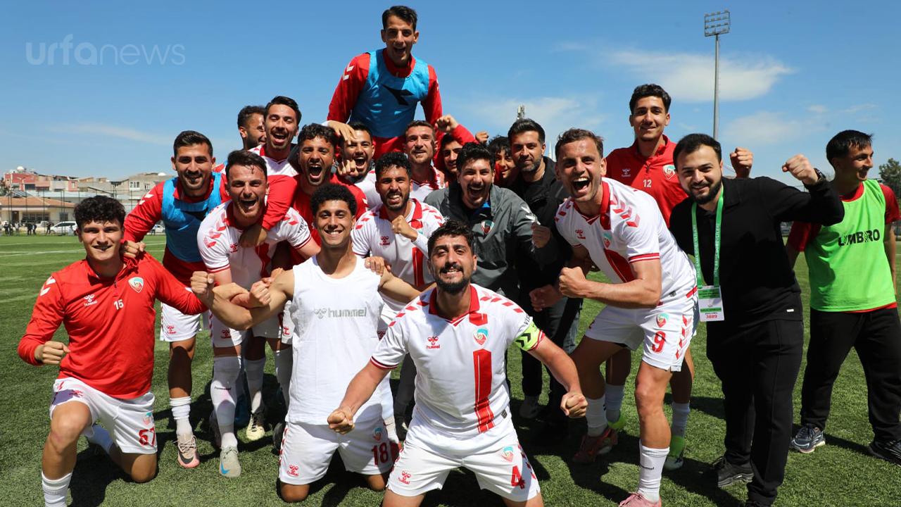 Viranşehir Belediyespor namağlup şampiyon oldu