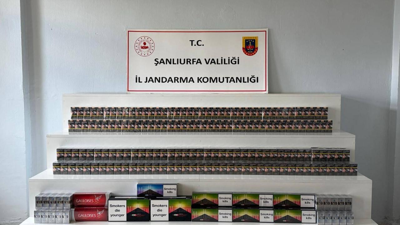 Viranşehir’de kaçak tütün ve çay operasyonu: 16 şahıs hakkında işlem