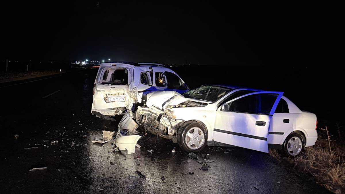 Şanlıurfa'da zincirleme kaza: 10 yaralı