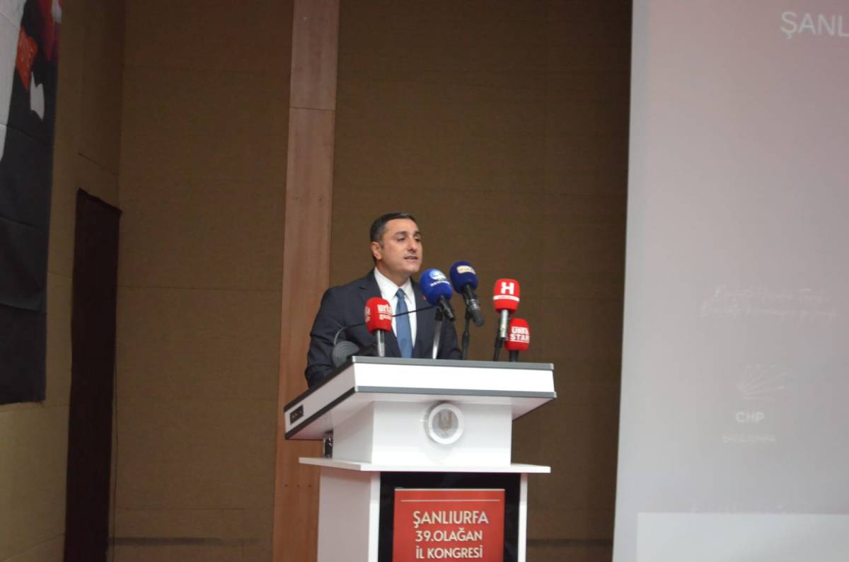 CHP Şanlıurfa il kongresi tamamlandı