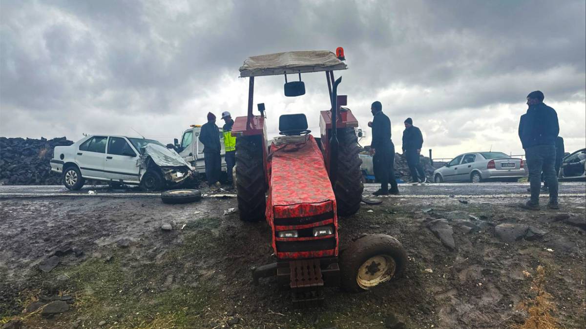 Karacadağ yolunda kaza: 5 yaralı