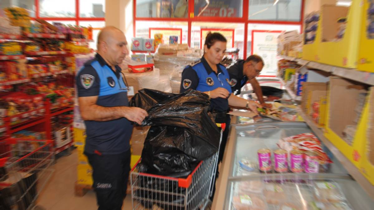 Şanlıurfa'da zincir marketlerde denetim