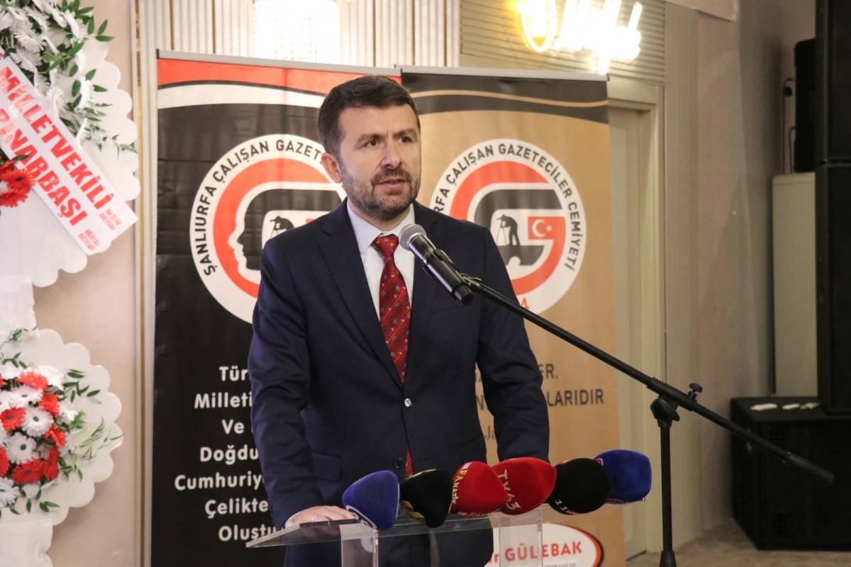 Şanlıurfa'da 10 Ocak Çalışan Gazeteciler Günü kutlandı