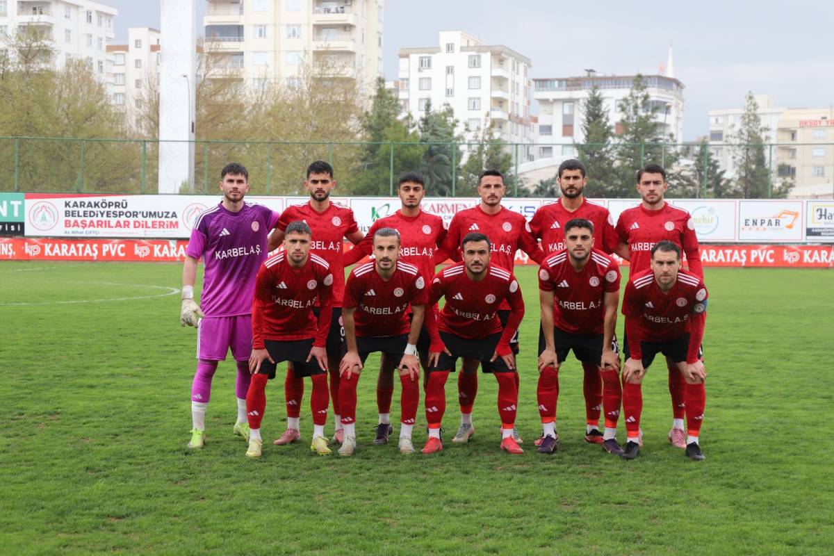Karaköprü Belediyespor'dan kritik galibiyet