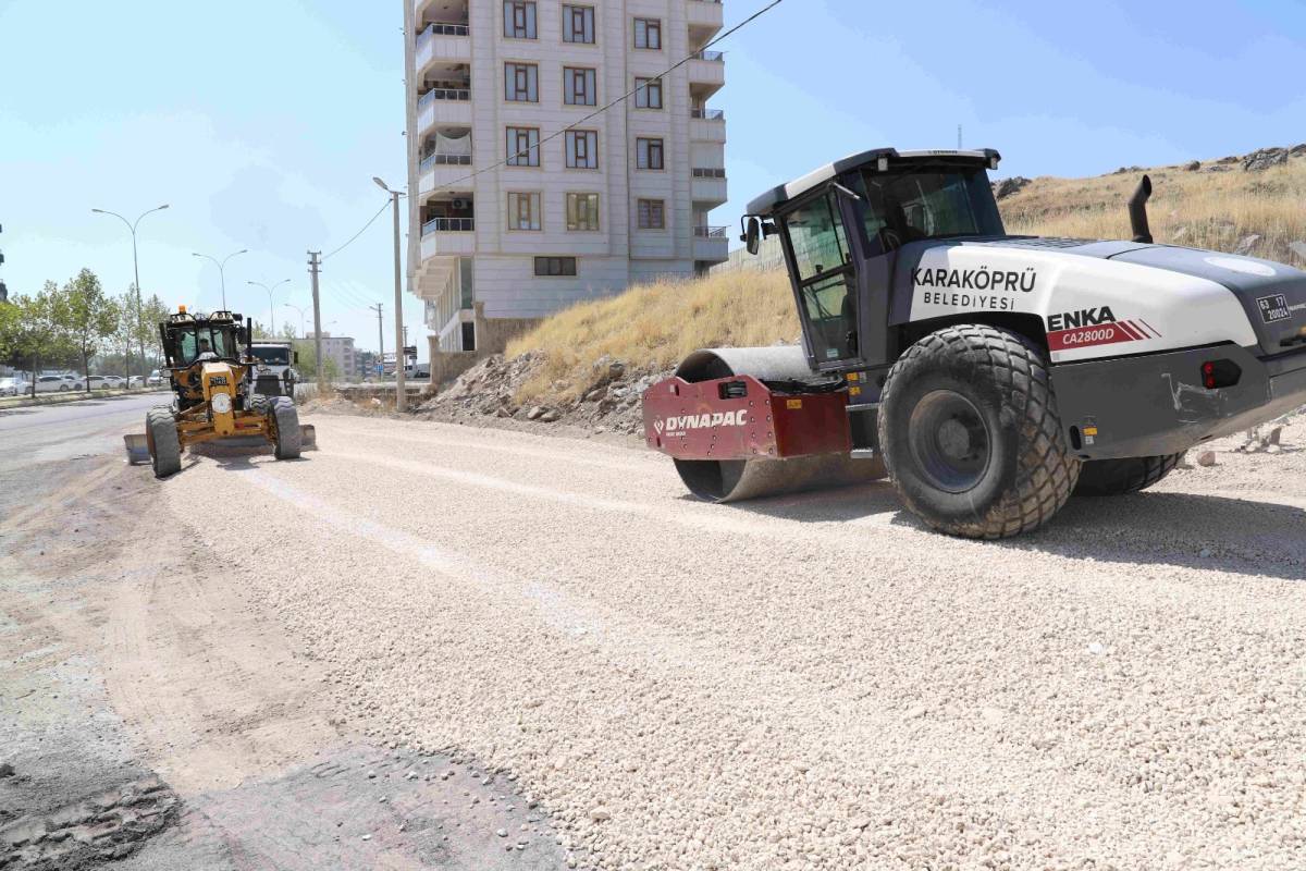 Karaköprü'de hizmetler aralıksız sürüyor