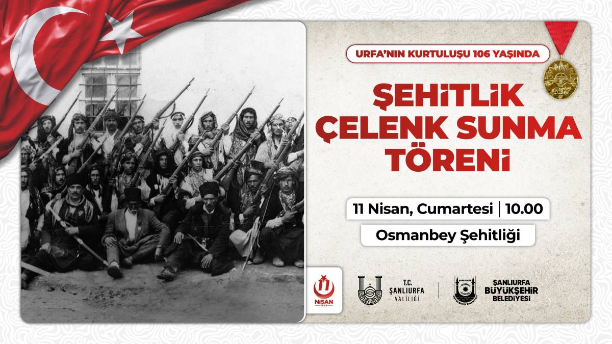 Şanlıurfa'nın kurtuluş yıldönümü dolu dolu geçecek