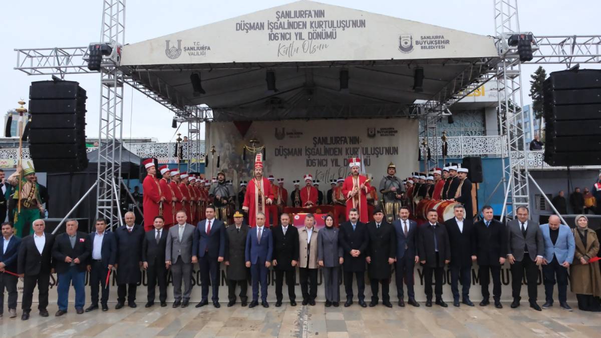 Şanlıurfa'da 11 Nisan böyle kutlandı