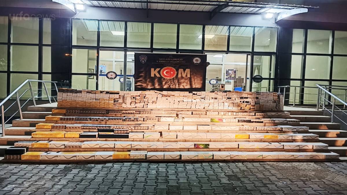 Şanlıurfa'da kaçakçılık operasyonu: Tutuklamalar var